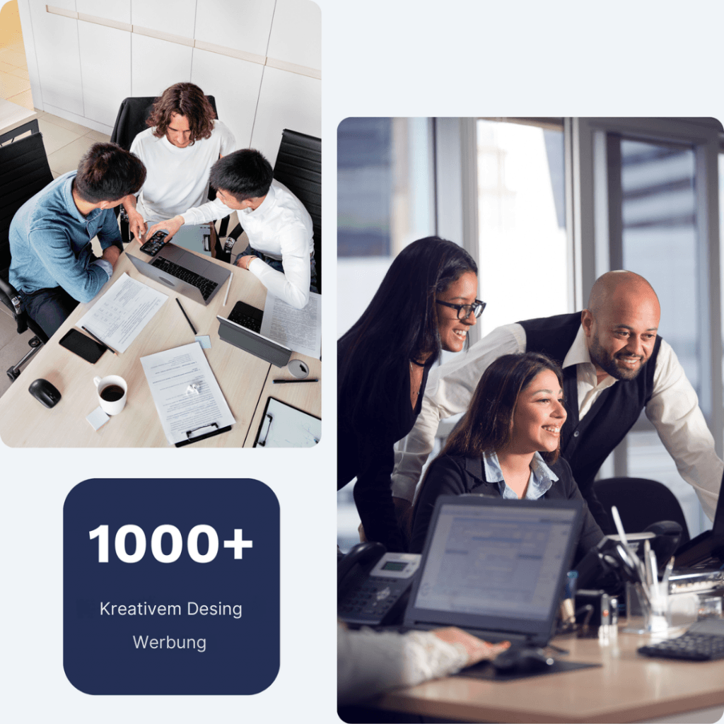 Reklam projesi için çalışan ekip resmi