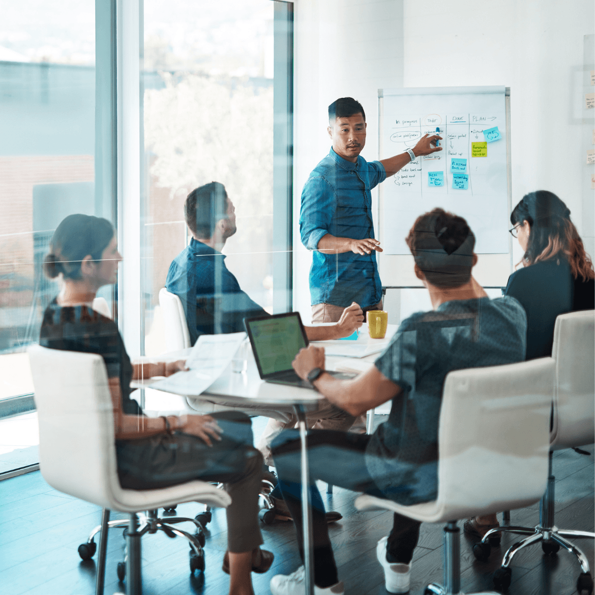 Yapılan reklamın gidişatının konuşulduğu toplantı