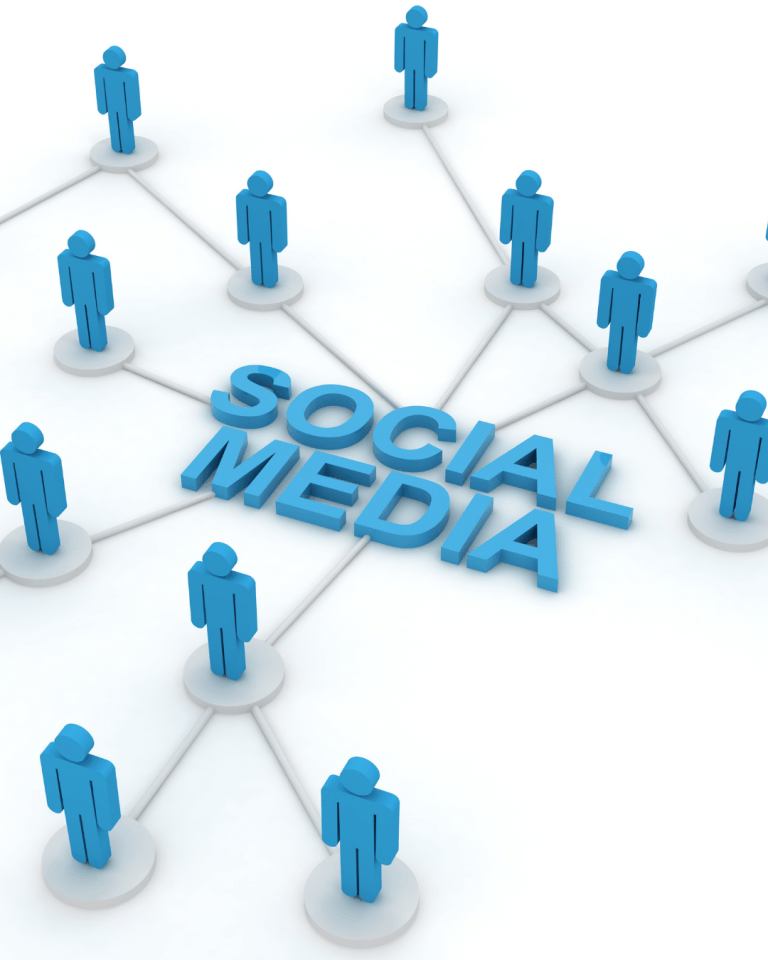 sosyal medya ağı için tasarlamış görsel